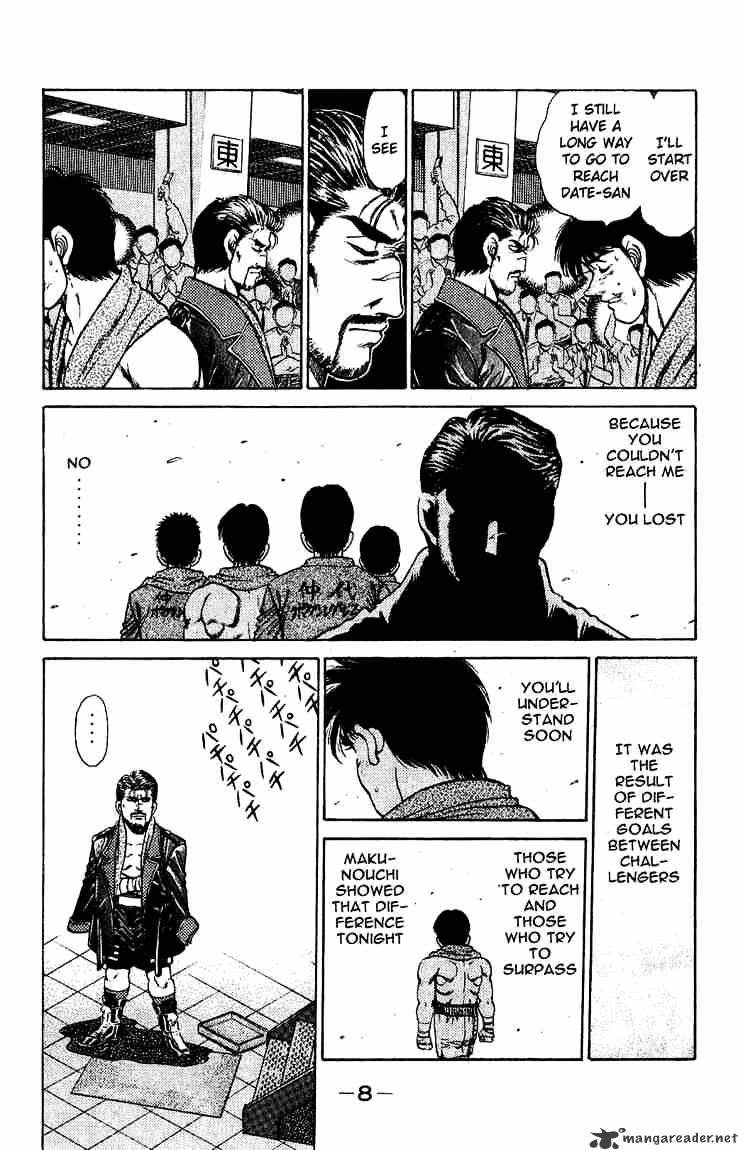 Hajime no Ippo: Fighting Spirit, Chapter 124 image 09